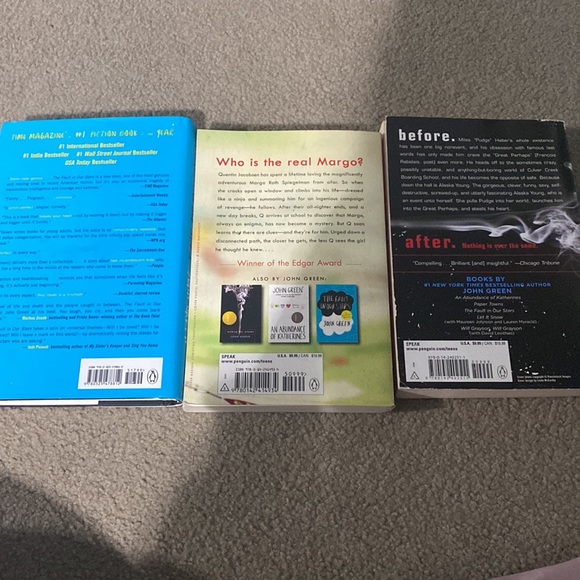 John green book bundle fault in our stars , paper towns, looking for Alaska - Picture 3 of 3